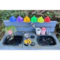 Tickit Doorschijnende Trechters 6 stuks - thumbnail