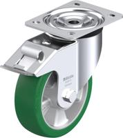 Blickle L-ALST 160K-FI Zwenkwiel met rem Wieldiameter: 160 mm Draagvermogen (max.): 400 kg 1 stuk(s) - thumbnail