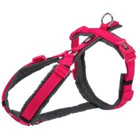 Trixie hondentuig premium trekking rood / grijs Trixie hondentuig premium trekking rood / grijs
