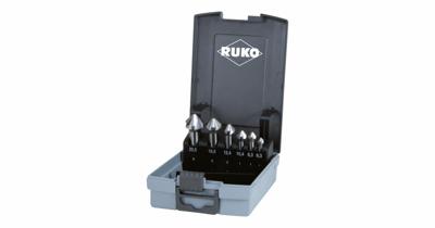 RUKO 102152RO Kegelverzinkboorset 6-delig 6.3 mm, 8.3 mm, 10.4 mm, 12.4 mm, 16.5 mm, 20.5 mm HSS Cilinderschacht 1 set(s) RUKO 102152RO Kegelverzinkboorset 6-delig 6.3 mm, 8.3 mm, 10.4 mm, 12.4 mm, 16.5 mm, 20.5 mm HSS Cilinderschacht 1 set(s)