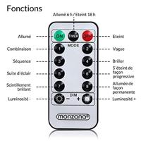 Kerstverlichting 400 LED 15 meter met afstandsbediening - thumbnail