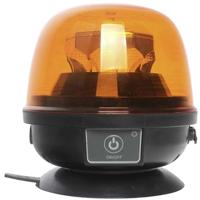 SecoRüt 95003 Zwaailicht 12 V/DC, 24 V/DC werkt op een accu Magneetbevestiging, Magneetvoet, Zuignap Oranje - thumbnail
