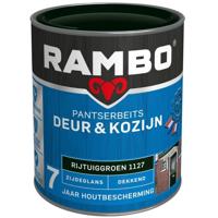 Rambo Pantserbeits Deur & Kozijn Zijdeglans Dekkend 750 ml - Rijtuiggroen - thumbnail
