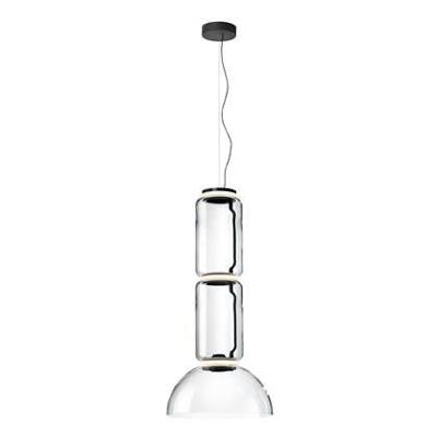 Flos Noctambule Hanglamp - 2 Low Cylinders - Bowl