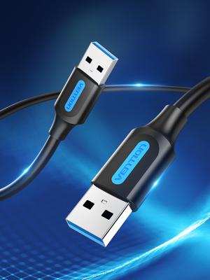 Vention CONBD USB-kabel USB 3.2 Gen 1 (3.1 Gen 1) 0,5 m USB A Zwart