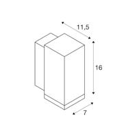 SLV DownlighterEnola Square S - 1003416 - thumbnail