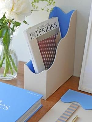 Printworks Tijdschriftcassette - Beige|Blauw