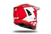 UFO PLAST Helmet echus m red/white - thumbnail