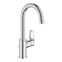 GROHE Bauloop waterbesparende wastafelkraan L-Size chroom 23763001 - thumbnail