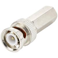 TRU COMPONENTS TC-9920712 BNC-connector Stekker, recht 75 Ω 1 stuk(s) - thumbnail