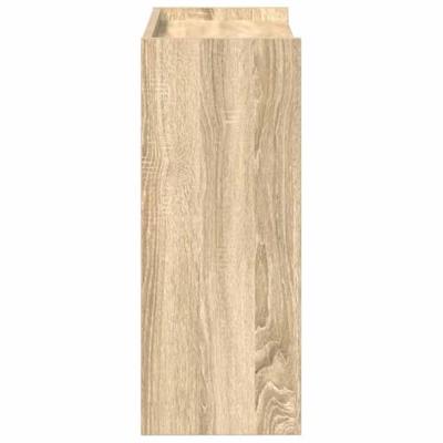 VidaXL Schoenenrek 60x25x62 cm bewerkt hout sonoma eikenkleurig