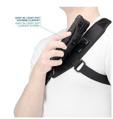 Telefoonhoes Mobilis 001086 Zwart