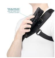 Telefoonhoes Mobilis 001086 Zwart - thumbnail