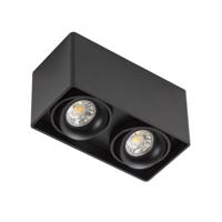 Bjorn 2 Opbouwspot Zwart - thumbnail