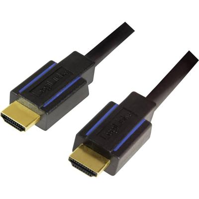LogiLink CHB005 HDMI-kabel HDMI Aansluitkabel HDMI-A-stekker, HDMI-A-stekker 3.00 m Zwart 4K UHD LogiLink CHB005 HDMI-kabel HDMI Aansluitkabel HDMI-A-stekker, HDMI-A-stekker 3.00 m Zwart 4K UHD