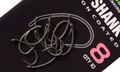 Korda Kurv Shank Barbless Haak Size 4, 10 st