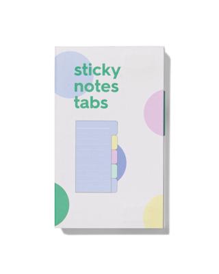 HEMA Sticky notes met tabs 7x12 - 100 vel