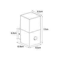 QAZQA Buiten wandlamp donkergrijs met bewegingsmelder IP44 - Denmark - thumbnail