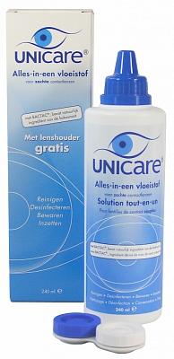 Unicare Alles-in-een vloeistof Voor Zachte Contactlenzen Unicare Alles-in-een vloeistof Voor Zachte Contactlenzen