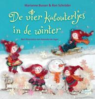 De vier kaboutertjes in de winter - Marianne Busser, Ron Schröder - ebook - thumbnail