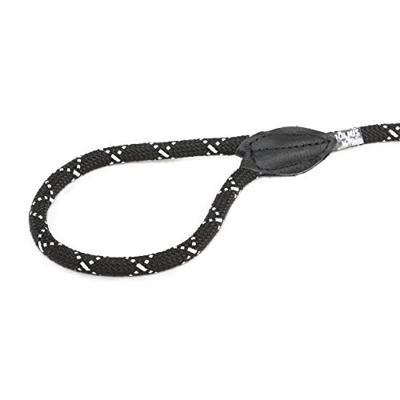IDC Retriever Leash with Training Collar, 12 mm x 2 m, Fluorescent Black