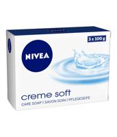 NIVEA Crème Soft Stuk zeep 100 g 3 stuk(s) - thumbnail