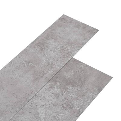 VidaXL Vloerplanken zelfklevend 5,02 m² 2 mm pvc aardegrijs