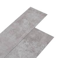 VidaXL Vloerplanken zelfklevend 5,02 m² 2 mm pvc aardegrijs - thumbnail