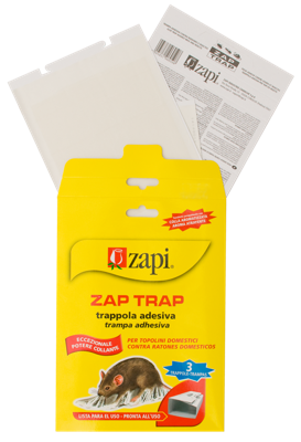 Zapi Zap Trap lijmval voor muizen en insecten 15x21cm