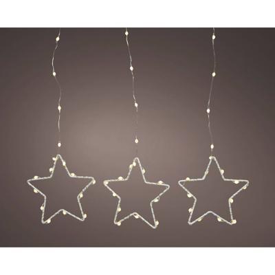 MicroLED boom bunch l210c zilver/wit kerstverlichting Lumineo - Lumineo