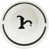 Voerbak voor honden Trixie Wit Zwart Ø 13 cm 250 ml - thumbnail