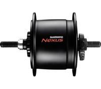 Shimano naafdynamo nexus dh-c6000-3r 3 watt 36 gaats rollerbrakes zwart - thumbnail