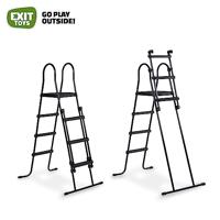 EXIT rond zwembad ø450x122cm met filter- en warmtepomp + zandfilter (Kleur: bruin) - thumbnail