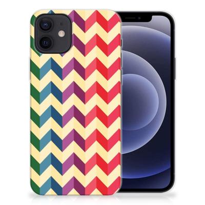 iPhone 12 | 12 Pro (6.1") | TPU bumper | Zigzag Multi Color iPhone 12 | 12 Pro (6.1") | TPU bumper | Zigzag Multi Color