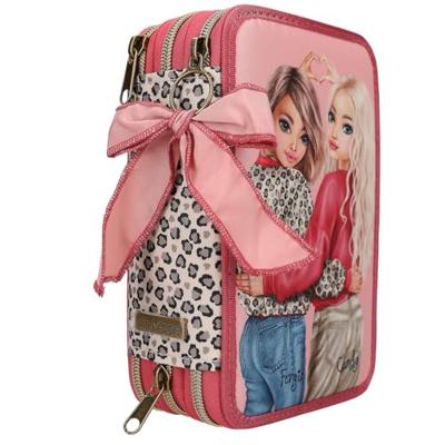 Topmodel 3-vaks Etui Leoheart Topmodel 3-vaks Etui Leoheart