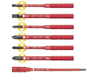 Wiha Schroevendraaier | snedebreedte 8 mm | klinglengte 175 mm VDE geïsoleerd | 1 stuk - 00830 - 00830 Wiha Schroevendraaier | snedebreedte 8 mm | klinglengte 175 mm VDE geïsoleerd | 1 stuk - 00830 - 00830