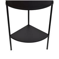 LOFT42 Flora hoek plantenbak - Metaal - Zwart - thumbnail