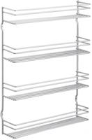 Metaltex Space Saver Smart Kitchen Pepito Kruidenrek 4 Etages 36x8x45 cm Zilver - thumbnail