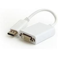 DisplayPort M - DVI F adapterkabel 10 cm wit v1.2 - thumbnail