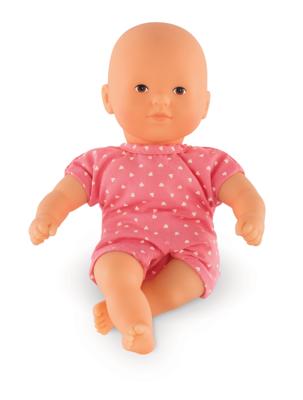 Corolle Mini Calin Poupon Small Hearts Framboos - 20 Cm - Vanaf 18 Maanden