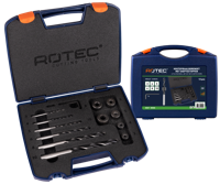 Rotec 900.1052 13-dlg. Houtspiraalborenset type &apos;235&apos; met dieptestoppen - 900.1052 - thumbnail
