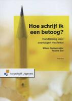 Hoe schrijf ik een betoog? - Pauline Slot, Willem Koetsenruijter - Paperback (9789001730062) - thumbnail