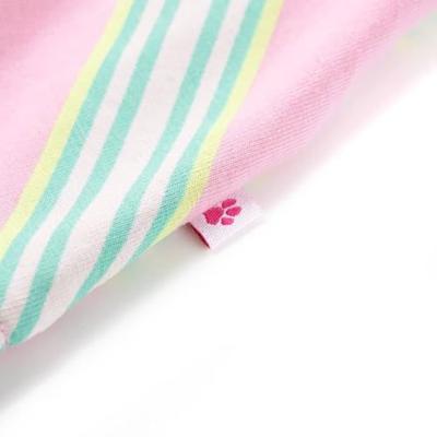 Kinderjurk zonder mouwen met trekkoord 92 roze