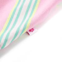 Kinderjurk zonder mouwen met trekkoord 92 roze - thumbnail