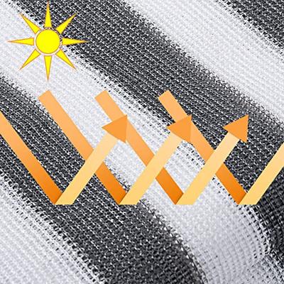 Balkon Privacy Scherm Grijs-Wit afm. 1,2 x10m Balkon Privacy Scherm Grijs-Wit afm. 1,2 x10m