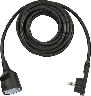 Verlengkabel 5 m H05VV-F 3G1.5 IP20 Zwart Verlengkabel 5 m H05VV-F 3G1.5 IP20 Zwart