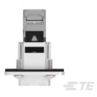 TE Connectivity RJ45-connector 1-2120871-1 Bus, inbouw Aantal polen (sensoren) 8P8C Zwart 1 stuk(s) - thumbnail