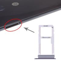SIM-kaart lade + SIM-kaart lade/micro SD-kaart lade voor LG V30 VS996 LS998U H933 LS998U (zwart) - thumbnail