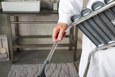 Badkamerkruk Verstelbaar Wiesbaden Ridder Pro Wit