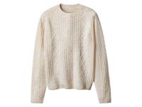 esmara Gebreide dames trui (Beige, L (44/46)) - thumbnail